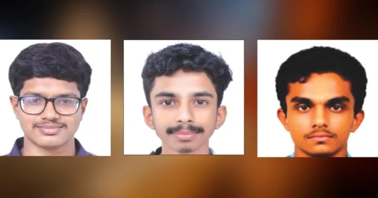 അഭിനവ് അരുണ്‍, നിവേദ് വേണുഗോപാലന്‍, ആല്‍ഫ്രെഡ് ജെന്‍സണ്‍