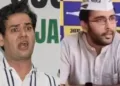 വിജേദ ദഹിയ (ഇടത്ത്) അശുതോഷ് രങ്ക(വലത്ത്)