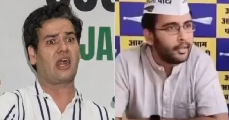 വിജേദ ദഹിയ (ഇടത്ത്) അശുതോഷ് രങ്ക(വലത്ത്)