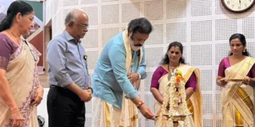 പിഎം കിസാൻ സമ്മാൻ നിധിയുടെ 23-ാമത് ഗഡു വിതരണത്തോടനുബന്ധിച്ച് തിരുവനന്തപുരം ശ്രീകാര്യത്തുള്ള കേന്ദ്ര കിഴങ്ങുവർഗവിള ഗവേഷണ കേന്ദ്രത്തിൽ പി എം കിസാൻ ഉത്സവ് ദിവസ് ഉദ്ഘാടനം ചെയ്ത് കേന്ദ്ര പെട്രോളിയം, പ്രകൃതിവാതക, ടൂറിസം സഹമന്ത്രി സുരേഷ് ഗോപി