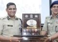 ‘സെന്റർ ഓഫ് എക്സലൻസ്’ (CoE) പദ്ധതിക്ക് തുടക്കം കുറിച്ച് കേരള പൊലീസ്. ഡിജിപി റാവാഡ ചന്ദ്രശേഖറും എപി ബറ്റാലിയൻ എഡിജിപി ദിനേന്ദ്ര കശ്യപും.