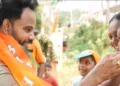 പാറശാലയിലെ ബിജെപി സ്ഥാനാര്‍ത്ഥിയായി മത്സരിച്ച ഗിരീഷ് നെയ്യാര്‍.