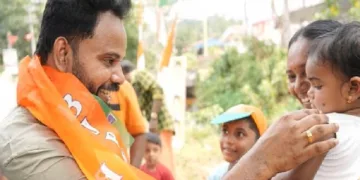 പാറശാലയിലെ ബിജെപി സ്ഥാനാര്‍ത്ഥിയായി മത്സരിച്ച ഗിരീഷ് നെയ്യാര്‍.