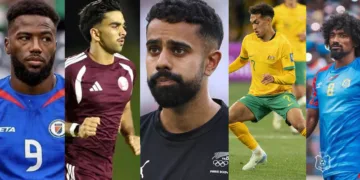 ഡക്കന്‍സ് നേസന്‍, തഹ്‌സിന്‍ മുഹമ്മദ്, സര്‍പ്രീത് സിങ്, നിഷാന്‍ വേലുപിള്ള, സാമുവല്‍ മുത്തുസ്വാമി