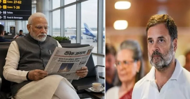 നീറ്റ് പരീക്ഷയെഴുതുന്ന വിദ്യാര്ത്ഥികളുടെ പരീക്ഷാകേന്ദ്രങ്ങളിലേക്കുള്ള യാത്രയ്ക്ക് തടസ്സമാകാതിരിക്കാന് മോദി വിമാനത്താവളത്തില് കാത്തിരുന്നത് 45 മിനിറ്റോളം (ഇടത്ത്) കര്ണ്ണാടകയിലെ കെപിസിസി അധ്യക്ഷന്റെ സത്യപ്രതിജ്ഞാച്ചടങ്ങ് കാരണം നീറ്റ് പരീക്ഷയെഴുതുന്ന കുട്ടികളില് നിരവധി പേരാണ് കര്ണ്ണാടകയില് റോഡ് ട്രാഫിക്കില് കുടുങ്ങിയത്