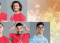 അച്‌റഫ് ഹക്കീമി, അയ്യൂബ് ബൗദ്ദി, ബ്രാഹിം ഡയസ്, ഇസ്മായില്‍ സൈബാരി, യാസിന്‍ ബൗനു