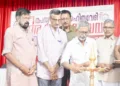 ആലുവ വൈഎംസിഎയില്‍ തപസ്യ സുവര്‍ണ ജൂബിലി സമാപനത്തോടനുബന്ധിച്ച അക്ഷരോത്സവം ഭാരതീയ വിചാരകേന്ദ്രം ഡയറക്ടര്‍ ആര്‍. സഞ്ജയന്‍ ഉദ്ഘാടനം ചെയ്യുന്നു. കെ.വി. രാജീവ്, വെണ്ണല മോഹന്‍, ലക്ഷ്മി നാരായണന്‍, പ്രേംകുമാര്‍, പ്രൊഫ. പി.ജി. ഹരിദാസ്, കെ.ടി. രാമചന്ദ്രന്‍ എന്നിവര്‍ സമീപം