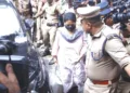 ചോദ്യം ചെയ്യലിന് ഇ ഡി ഓഫീസില്‍ എത്തിയ വീണാ വിജയന്‍