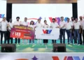 മുൻനിര ഡിടിഎച്ച് സേവനദാതാക്കളായ ഡിഷ് ടിവി വി ഇസഡ് വൈ സ്മാർട്ട് ടിവികൾ ചലച്ചിത്ര താരം പ്രയാഗ മാർട്ടിൻ അവതരിപ്പിക്കുന്നു.   ഡിഷ് ടിവിയുടെ സിഇഒയും എക്സിക്യുട്ടീവ് ഡയറക്ടറുമായ മനോജ് ധോബൽ, ചീഫ് റവന്യു ഓഫീസർ സുഖ്‌പ്രീത് സിംഗ് മറ്റു ഡിഷ് ടിവി പ്രതിനിധികൾ തുടങ്ങിയവർ സമീപം.