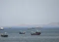 Ships and boats in the Strait of Hormuz, Musandam, Oman, April 22, 2026. REUTERS/Stringer