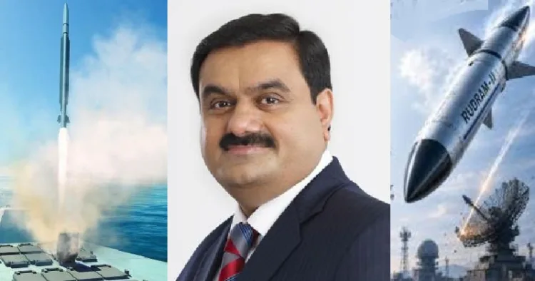 ശത്രുവിന്‍റെ മുങ്ങിക്കപ്പല്‍ തകര്‍ക്കുന്ന ആന്‍റിഷിപ് മിസൈല്‍ (ഇടത്ത്) ശത്രുവിന്‍റെ റഡാറുകള്‍ തകര്‍ക്കുന്ന രുദ്രം മിസൈല്‍ (വലത്ത്)