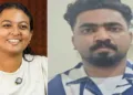 അഥീന ഭാരതി(ഇടത്ത്) മുഹമ്മദ് സനൂഫ് (വലത്ത്)