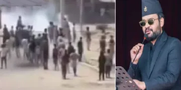 നേപ്പാള്‍ പ്രധാനമന്ത്രി ബാലെന്‍ ഷാ (വലത്ത്)