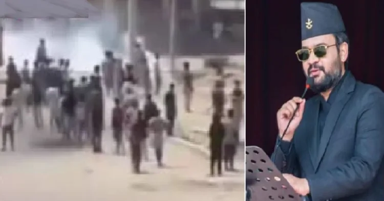 നേപ്പാള് പ്രധാനമന്ത്രി ബാലെന് ഷാ (വലത്ത്)
