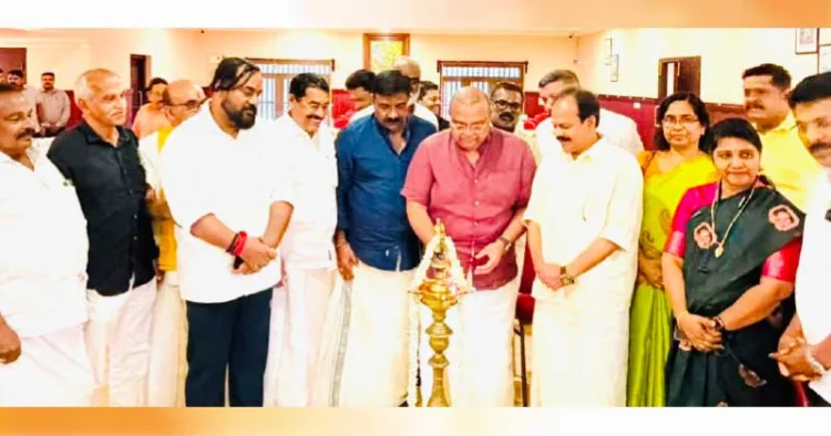 ബിഡിജെഎസ് സംസ്ഥാന കൗണ്‍സില്‍ യോഗം സംസ്ഥാന അധ്യക്ഷന്‍ തുഷാര്‍ വെള്ളാപ്പള്ളി ഉദ്ഘാടനം ചെയ്യുന്നു