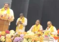 രാഷ്ട്രീയ രാജ്യകര്മചാരി മഹാസംഘ് അഖില ഭാരതീയ കാര്യകാരി സമിതി യോഗം ബിഎംഎസ് അഖിലേന്ത്യാ ഉപാദ്ധ്യക്ഷന് ഉണ്ണികൃഷ്ണന് ഉണ്ണിത്താന് ഉദ്ഘാടനം ചെയ്യുന്നു