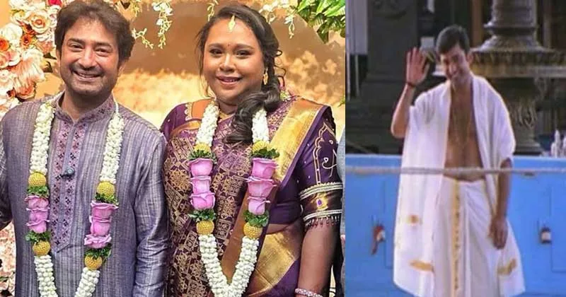 നടൻ അരവിന്ദ് ആകാശ് വിവാഹിതനായി; മാംഗല്യം 50-ാം വയസില്
