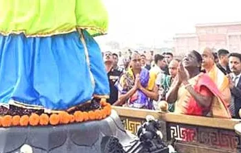 രാഷ്ട്രപതി ദ്രൗപദി മുര്‍മു പുരി ജഗന്നാഥ ക്ഷേത്രത്തില്‍ ദര്‍ശനം നടത്തുന്നു (ഫയല്‍)