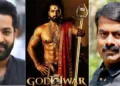 ജൂനിയര്‍ എന്‍ടിആര്‍ (ഇടത്ത്) മുരുകനെക്കുറിച്ചുള്ള സിനിമയുടെ പോസ്റ്റര്‍ (നടുവില്‍) നാം തമിളര്‍ കച്ചി നേതാവ് സീമാന്‍ (വലത്ത്)