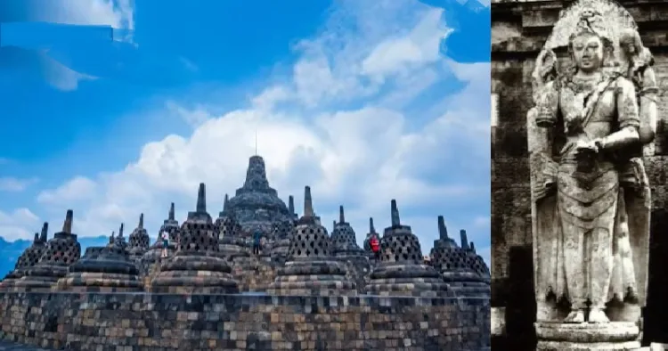 പ്രംബാനന്‍ ക്ഷേത്രം (ഇടത്ത്) ഇന്തോനേഷ്യയിലെ പ്രംബാനന്‍ ക്ഷേത്രത്തിലെ അപൂര്‍വ്വമായ ശിവവിഗ്രഹം (വലത്ത്)