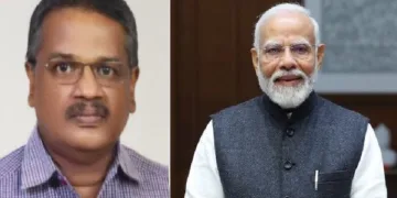 ഇപ്പോഴത്തെ പിഎസ് സി ചെയര്മാന് (ഇടത്ത്)