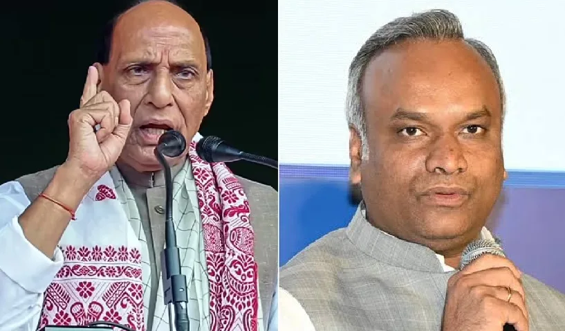 സൂര്യന് പ്രകാശിക്കാൻ രജിസ്ട്രേഷൻ എന്തിനാണ് ? സർട്ടിഫിക്കറ്റ് ആവശ്യമില്ലാത്ത ശക്തിയാണ് ആർഎസ്എസ് ; പ്രിയങ്ക് ഖാർഗെയ്ക്ക് മറുപടിയുമായി രാജ്നാഥ് സിംഗ്
