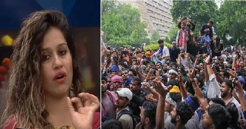 സോനം വാങ്ചുകിനെ അറസ്റ്റ് ചെയ്തപ്പോള് രഞ്ജിനി ഹരിദാസ് സിജെപി സമരത്തിനെത്തി, അന്ന ഹസാരെ സമരം ചെയ്യുമ്പോള് ഇത് തോന്നിയില്ലേ എന്ന് ചോദ്യം