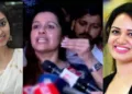 സിജോ റോസ് (ഇടത്ത്) രഞ്ജിനി ഹരിദാസ് (നടുവില്) ജ്യോത്സ്ന (വലത്ത്)