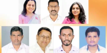 ഡോ. പാര്‍വതി. യു., ഡോ. മുരളി എസ്., ഡോ. ബിന്‍സി പി.കെ., ഡോ. സതീഷ് കുമാര്‍ കെ., ഡോ. രവിശങ്കര്‍ സി.എന്‍., ജിതിന്‍ ടി. ജോയ്, വിഷ്ണു ആര്‍. നായര്‍