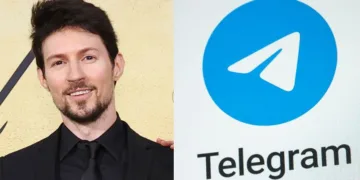 ടെലഗ്രാം ആപ് സ്ഥാപകന്‍ പാവ് ലോവ് ഡുറോവ് (ഇടത്ത്)