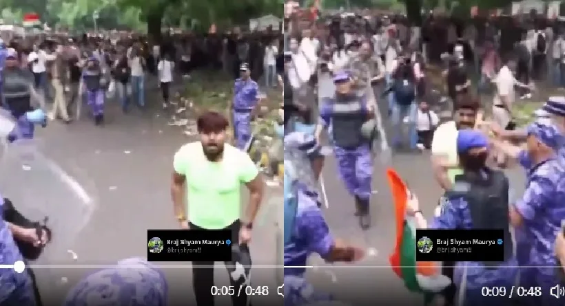 പാർലമെന്റ് കത്തിക്കുമെന്ന് ഭീഷണി ; എന്നെ കൊല്ലടാന്ന് പൊലീസിന് നേരെ വെല്ലുവിളി ; പാറ്റയ്ക്ക് ആവശ്യം പോലെ കൊടുത്ത് റാപ്പിഡ് ആക്ഷൻ ഫോഴ്സ്