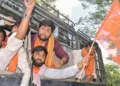 ഝാര്‍ഖണ്ഡില്‍ പരീക്ഷാ ക്രമക്കേടുകള്‍ക്കെതിരെ എബിവിപി നടത്തിയ പ്രതിഷേധം