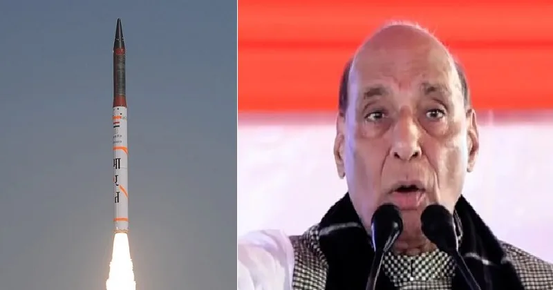 ഇന്ത്യ പരീക്ഷിച്ചത് അഗ്നി 6 അല്ല, അഗ്നി 4.. രാജ്യസുരക്ഷ ഉറപ്പക്കാനുള്ള ഇന്ത്യയുടെ പ്രതിബദ്ധതയെന്ന് രാജ് നാഥ് സിങ്ങ്; ഇത് പാകിസ്ഥാനുള്ള താക്കീത്