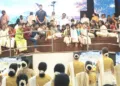 അമ്മയുടെ സാന്നിധ്യത്തില്‍ അമൃതപുരിയില്‍ നടന്ന ഓണാഘോഷത്തില്‍ നിന്ന്‌