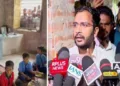 പുറത്തെ സ്കൂളിലെ കുട്ടികളെ കൊണ്ടുവന്ന് ലാത്തൂരിലെ സ്കൂളില്‍ ക്ലാസെടുക്കുന്ന അഭിജിത് ദീപ്കെ (ഇടത്ത്) ബംഗാളില്‍ പ്രതിഷേധവുമായി അശുതോഷ് റാങ്കെ (വലത്ത്)