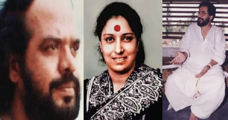 സംവിധായകന് ഭരതന് (ഇടത്ത്) എസ് ജാനകി (നടുവില്) സംഗീത സംവിധായകന് എം.ജി. രാധാകൃഷ്ണന് (വലത്ത്)