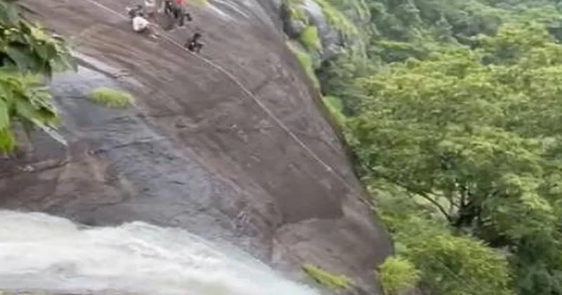 പാലക്കാട് പാലക്കുഴി വെള്ളച്ചാട്ടത്തില് വീണ് തമിഴ്നാട് സ്വദേശിനി മരിച്ചു