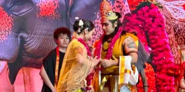 'ആദി കാവ്യ' എന്ന ചൈനീസ് നൃത്തനാടകത്തില് നിന്നൊരു രംഗം