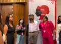 സിജെപി നേതാവ് രത്ന സിങ്ങ് കറുത്ത ടോപ്പില് (ഇടത്ത്) ഇന്ത്യാടുഡെയുടെ സീനിയര് ലേഖകന് കറുത്ത കോട്ടില് (വലത്ത്)