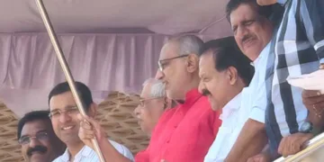 ആറന്മുള ഉതൃട്ടാതി ജലമേള ഉപരാഷ്ട്രപതി സി.പി. രാധാകൃഷ്ണന് ഫ്ലാഗ്ഓഫ് ചെയ്യുന്നു