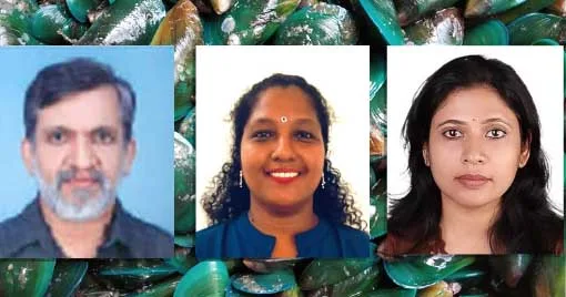 പ്രൊഫ. ഡോ. എന്‍. ചന്ദ്രമോഹനകുമാര്‍, ദിവ്യ കെ.ആര്‍, സായ്പ്രിയ ടി.പി.