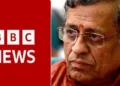 പത്രപ്രവര്‍ത്തകന്‍ എസ് ഗുരുമൂര്‍ത്തി(വലത്ത്)