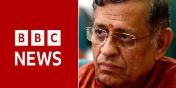പത്രപ്രവര്‍ത്തകന്‍ എസ് ഗുരുമൂര്‍ത്തി(വലത്ത്)