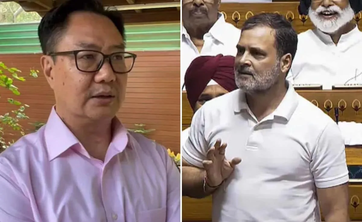 പാർലമെന്റിലെ ചർച്ചകളിൽ നിന്ന് പ്രതിപക്ഷം ഒളിച്ചോടുന്നത് ശരിക്കും നിരാശാജനകമാണ് : കിരൺ റിജിജു