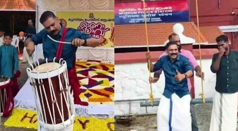 ഇ ഡി ആക്രമണ കേസ് പ്രതികളുടെ ഓണാഘോഷം പോലീസ് സ്റ്റേഷന് മുന്നിൽ ; 6 പൊലീസുകാർക്കെതിരെ നടപടി