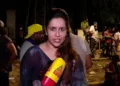 രഞ്ജിനി ഹരിദാസ് കോക്രോച്ച് ജനതാപാര്‍ട്ടിയുടെ സമരത്തില്‍ പങ്കെടുക്കാന്‍ ദല്‍ഹിയിലെ ജന്തര്‍മന്തറില്‍
