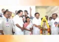 സീനിയര്‍ ജേണലിസ്റ്റ്സ് ഫോറം സംസ്ഥാന സമ്മേളനം കൊല്ലം കടപ്പാക്കട സ്പോര്‍ട്സ് ക്ലബ് ഓഡിറ്റോറിയത്തില്‍ മുഖ്യമന്ത്രി വി.ഡി. സതീശന്‍ ഉദ്ഘാടനം ചെയ്യുന്നു