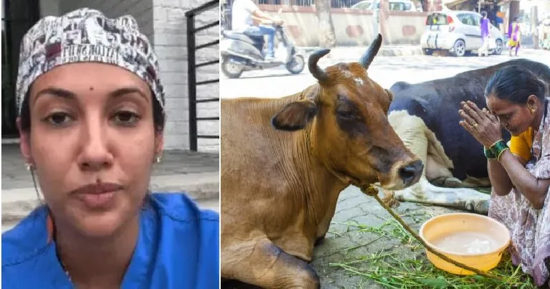 നെറ്റിയില് പൊട്ടുതൊട്ടതിന് വിമര്ശിക്കാന് വന്നവര്ക്ക് എന്തുകൊണ്ട് ഭാരതീയര് പശുവിനെ ആദരിക്കുന്നത് എന്നതിന് വരെ മറുപടി നല്കി ഡോ. കരിഷ്മ