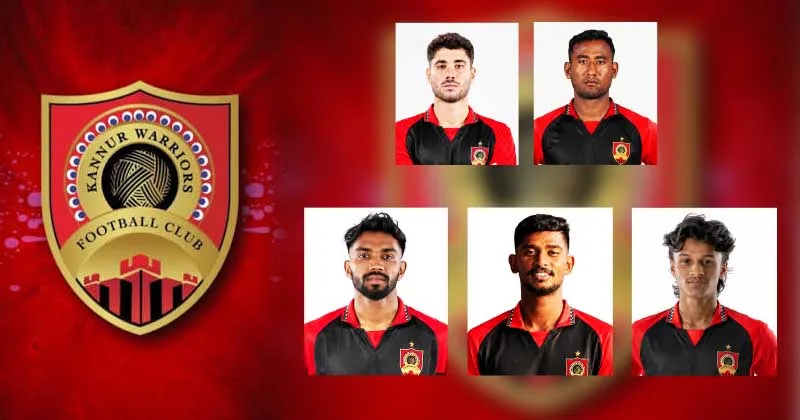 സൂപ്പര് ലീഗ് കേരള: വാരിയേഴ്സിലേക്ക് അഞ്ച് താരങ്ങള് കൂടി