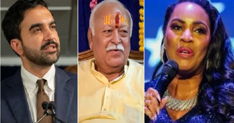 ഗായിക മേരി മില്ബെന് (വലത്ത്) ന്യൂയോര്ക്ക് മേയര് സൊഹ്റാന് മംദാനി (ഇടത്ത്)